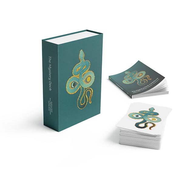 The Mystery Deck : Guidebook included with oracle deck, offering straightforward insights without overwhelming the user with complex symbolism